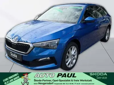 Gebraucht Skoda Scala Style 110 PS (80 kW) 2023 Raceblau metallic Kleinwagen