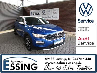 Gebraucht VW T-Roc Active 150 PS (110 kW) 2021 Ravennablau metallic pure whit SUV