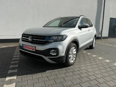 Używany VW T-Cross 110 KM (80 kW) 2021 Srebrny SUV