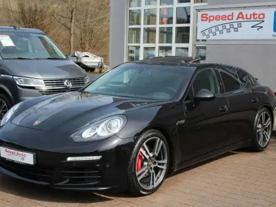 Gebraucht Porsche Panamera Turbo 250 PS (183 kW) 2014 Basaltschwarzmetallic Kleinwagen