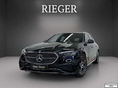 Schwarz Gebraucht 2025 Mercedes E300 AMG Limousine | 52.459 € (Guter Preis)