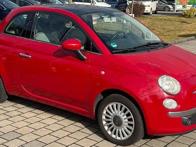 Gebraucht Fiat 500 69 PS (50 kW) 2009 Rot Cabrio