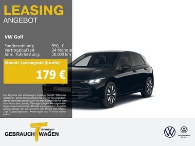 Gebraucht VW Golf VIII Goal 116 PS (85 kW) 2025 Schwarz Limousine