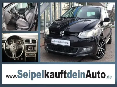 Gebraucht VW Polo Life 105 PS (77 kW) 2013 Schwarz Kleinwagen