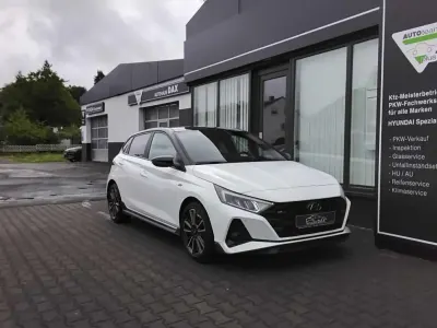 Gebraucht Hyundai i20 N Line 120 PS (88 kW) 2022 Weiß Kleinwagen