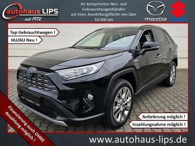 Usata Toyota RAV4 Hybrid Lounge 178 CV (130 kW) 2021 Nero SUV