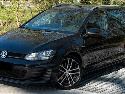 Usata VW Golf VII GTD 184 CV (135 kW) 2017 Nero Station wagon