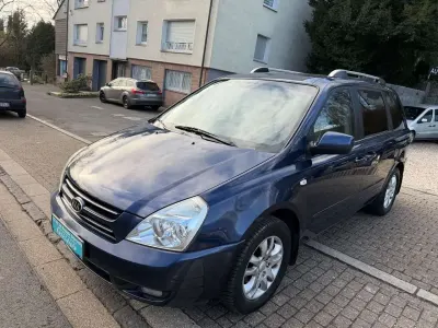 Usata Kia Carnival EX 185 CV (136 kW) 2007 Blu Monovolume