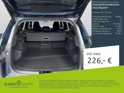 Neu Dacia Bigster Extreme 131 PS (96 kW) 2026 Indigoblau SUV