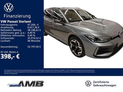 Gebraucht VW Passat R-line 272 PS (200 kW) 2025 Diabasgrau metallic Kombi