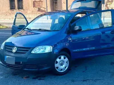 Gebraucht VW Fox 2009 Blau Kleinwagen