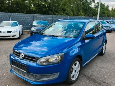 Gebraucht VW Polo 60 PS (44 kW) 2010 Blau Kleinwagen