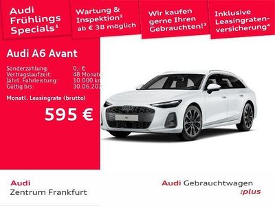 Gebraucht Audi A6 Ambiente 204 PS (150 kW) 2025 Gletscherweiß metallic Kombi
