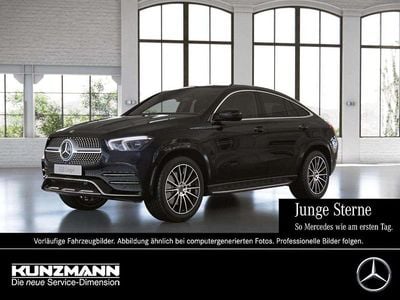 Gebraucht Mercedes GLE400 AMG 330 PS (242 kW) 2022 Obsidianschwarz metallic Coupé