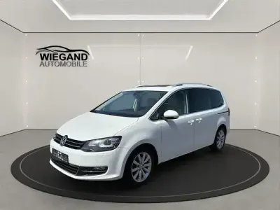 Gebraucht VW Sharan Highline 177 PS (130 kW) 2014 Weiß Van / Kleinbus