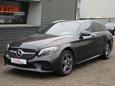 Grau Gebraucht 2021 Mercedes C300e AMG line Limousine | 24.990 € (Superpreis)