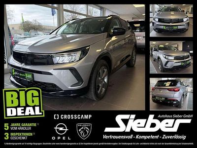 Gebraucht Opel Grandland X GS Line 131 PS (96 kW) 2022 Kontrast grau/quarz silber SUV