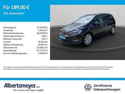 Schwarz Gebraucht 2024 VW Touran Goal Van / Kleinbus | 30.899 € (Guter Preis)