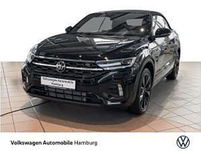 Neu VW T-Roc Cabriolet R-line 150 PS (110 kW) 2026 Schwarz (deep black perleffekt schwarz) Cabrio