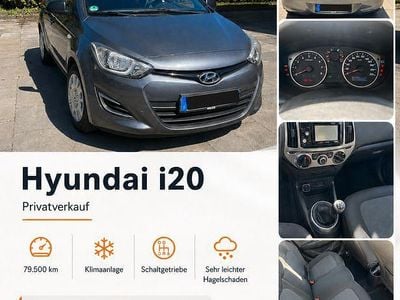 Second-hand Hyundai i20 86 CP (63 kW) 2014 Gri Hatchback