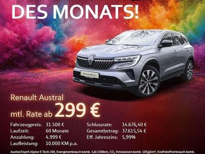 Schwarz Gebraucht 2025 Renault Austral Techno Esprit Alpine SUV | 31.790 € (Superpreis)