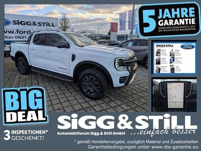 Gebraucht Ford Ranger Wildtrack 241 PS (177 kW) 2023 Frostweiß Pickup