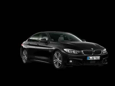 Gebraucht BMW 435 Gran Coupé M Sport 313 PS (230 kW) 2015 Schwarz Coupé