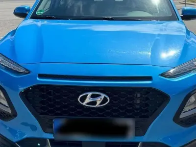 Gebraucht Hyundai Kona Select 120 PS (88 kW) 2018 Blau SUV