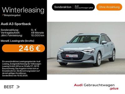 Grau Gebraucht 2025 Audi A3 Limousine | 30.489 € (Superpreis)