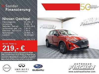 Neu Nissan Qashqai Acenta 158 PS (116 kW) 2025 Rot SUV