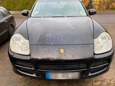 gebraucht Porsche Cayenne S schwarz/schwarz TüV 12/25 250TKM