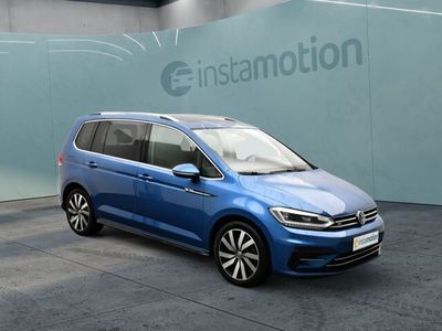 Blau Gebraucht 2019 VW Touran Highline Van / Kleinbus | 30.600 €