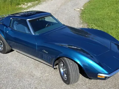 Gebraucht Corvette Stingray 1971 Blau Coupé