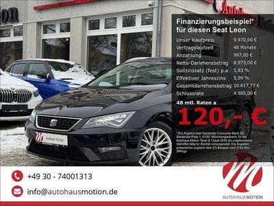 Mitternachtsschwarz Gebraucht 2018 Seat Leon ST Style Plus Kombi | 9.970 € (Fairer Preis)