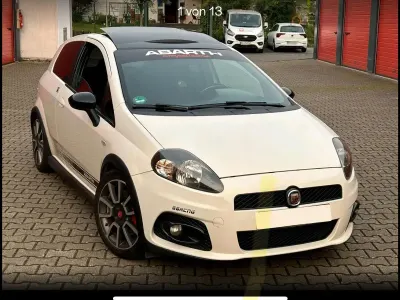 Gebraucht Abarth Grande Punto 155 PS (114 kW) 2008 Weiß Kleinwagen