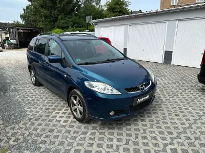 Gebraucht Mazda 5 145 PS (106 kW) 2005 Haitiblau metallic Van / Kleinbus