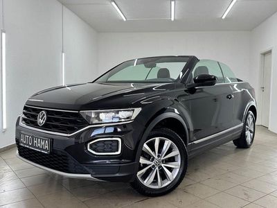 Gebraucht VW T-Roc Cabriolet Style 150 PS (110 kW) 2020 Schwarz Cabrio