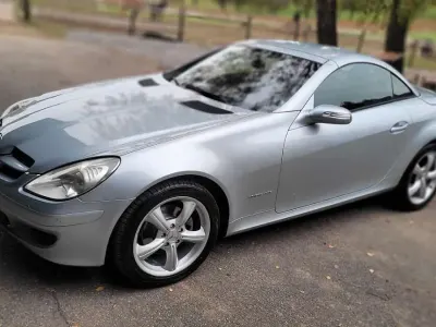 Usata Mercedes SLK200 163 CV (119 kW) 2005 Argento Cabrio