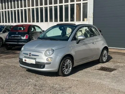 Używany Fiat 500C Lounge 101 KM (74 kW) 2009 Srebrny Kabriolet