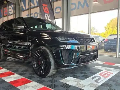 Gebraucht Land Rover Range Rover Sport SVR 575 PS (422 kW) 2021 Schwarz SUV