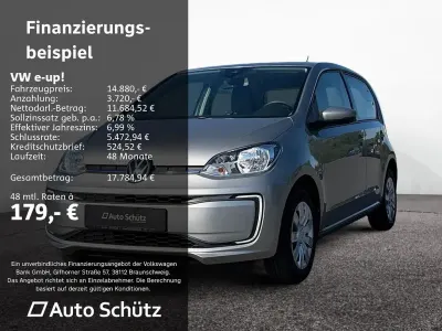 Gebraucht VW e-up! move up! 61 kW (83 PS) 2021 Silber Kleinwagen