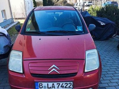 Gebraucht Citroën C2 60 PS (44 kW) 2007 Rot Kleinwagen