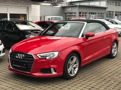 Usata Audi A3 Cabriolet Design 150 CV (110 kW) 2017 Rosso Cabrio