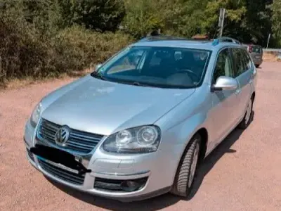 Gebraucht VW Golf VI Comfortline 122 PS (89 kW) 2009 Silber Kombi