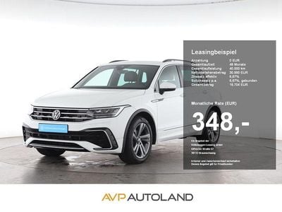Pure white Gebraucht 2023 VW Tiguan R-line SUV | 30.990 € (Superpreis)