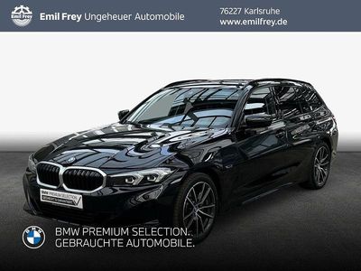Gebraucht BMW 320e Sport Line 163 PS (119 kW) 2022 Schwarz Kombi