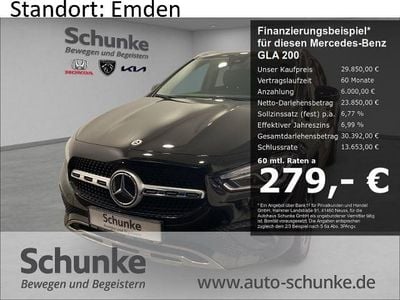 Schwarz Gebraucht 2022 Mercedes GLA200 SUV | 29.850 € (Guter Preis)