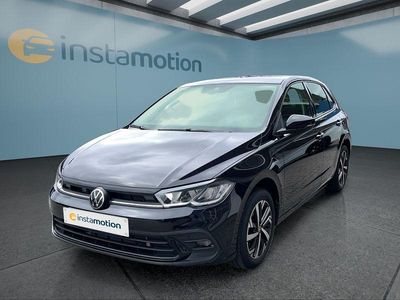 Gebraucht VW Polo Life 110 PS (80 kW) 2023 Schwarz Kleinwagen
