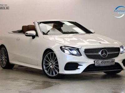Diamantweiss Gebraucht 2018 Mercedes E200 AMG line Cabrio | 41.999 €