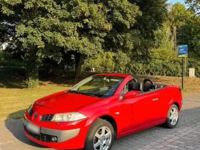 Brugt Renault Mégane Cabriolet 131 HK (96 kW) 2008 Rød Cabriolet